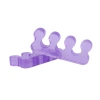 Foot valgus toe divider, M clip foot separator, toe overlap orthosis, three-hole blue Item Picture